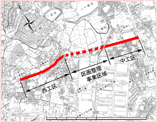 山手環状線位置図