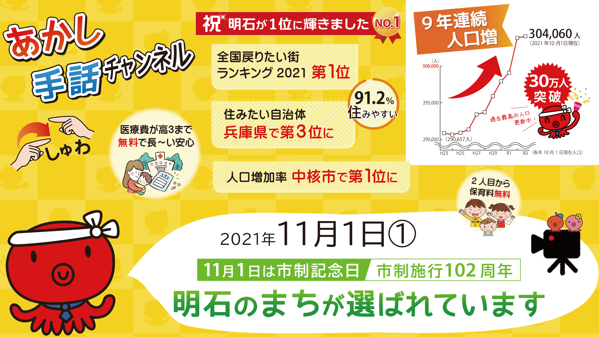 手話チャンネル11月1日