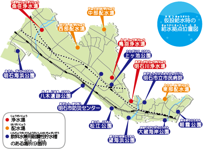 給水拠点位置